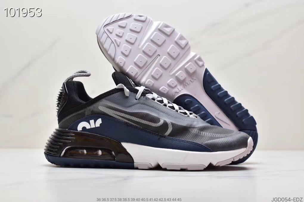 2090 Nike Air Max Vapormax Grey Black White Shoes for Women